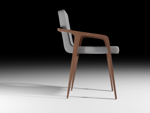 chair lolita Modèle 3D