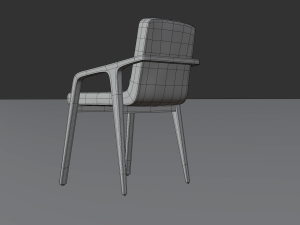 chair lolita Modèle 3D