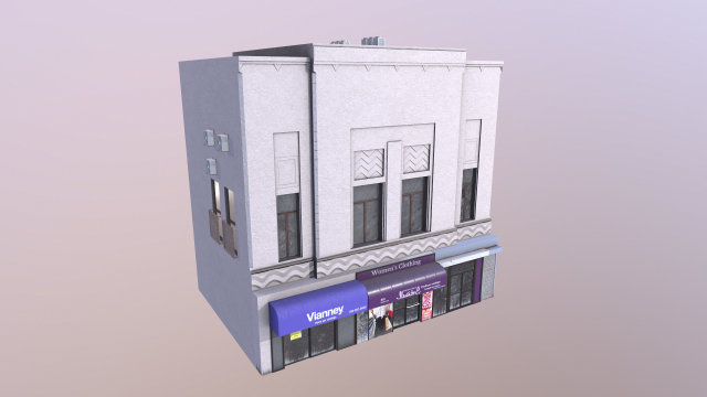 building 3D मॉडल .c4d .max .obj .3ds .fbx .stl .blend 