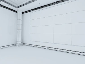 Simple Virtual Set 3D Model