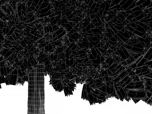 spruce 2trees 3D Модель