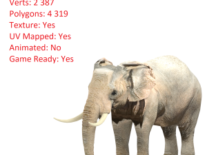 elephant elephant by 3dmasterxd 3D Модель