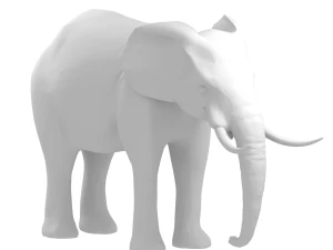 elephant elephant by 3dmasterxd 3D Model