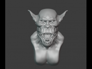 head ork 3D Модель