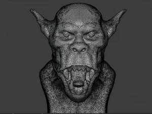 head ork 3D Model