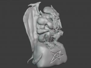 cthulhu 3D 模型