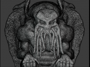cthulhu 3D 模型
