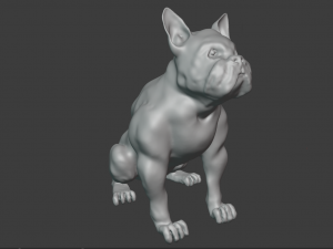 bulldog 3D मॉडल