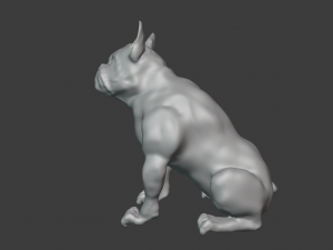 bulldog 3D मॉडल