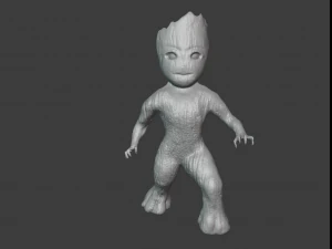 groot Modello 3D
