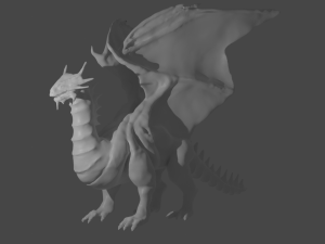 dragon 3D 模型