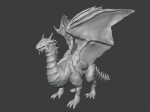 dragon 3D 模型