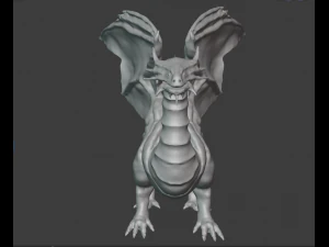 ドラゴン 3Dモデル