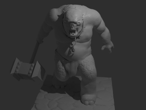 troll 3D 模型