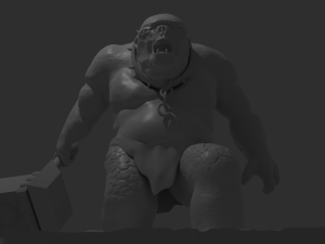 troll 3D 模型