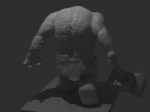 troll 3D 模型