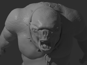 troll 3D 模型
