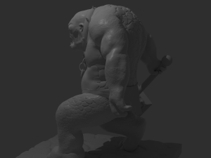 troll 3D 模型