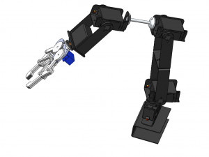 robotic arm 3D Baskı Modeli