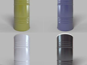 KERASAN ARTWORK BARREL 3D Model