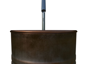 KERASAN ARTWORK BARREL 3D मॉडल