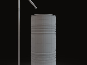 KERASAN ARTWORK BARREL 3D मॉडल