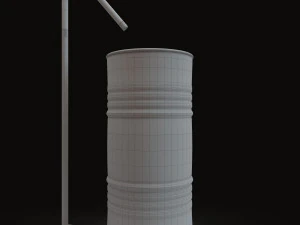 KERASAN ARTWORK BARREL 3D Model