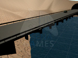 桥梁资产由 asena games studio 制作 3D 模型