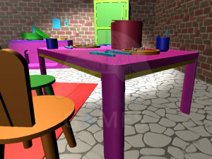 ktchen toy assets by asena games studio 3D Model