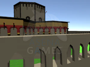 castle assets by asena games studio 3D Model