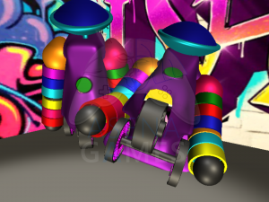 robot assets by asena games studio 3D Model