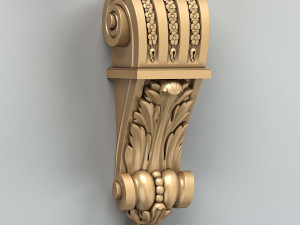 corbel 013 3D Model