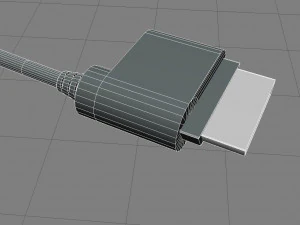 techy wire 3D Model
