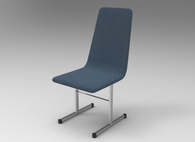 dining chair 3D 模型 .c4d .max .obj .3ds .fbx .stl .blend 