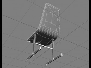 dining chair 3D 模型