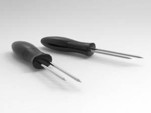 cob skewers 3D 모델
