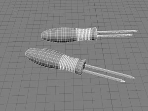cob skewers Model 3D