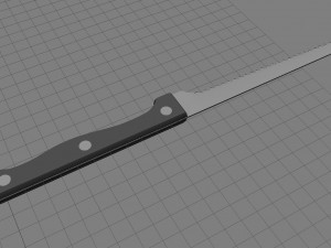 steak knife 3D Model