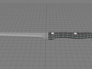 steak knife 3D Model