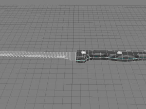 steak knife 3D Model