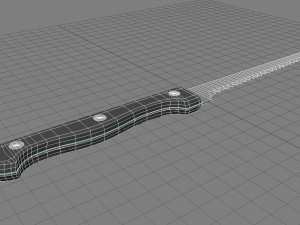 steak knife 3D Model