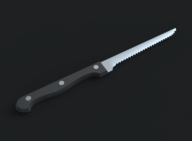 3d hand paint knife 3D Model in Other 3DExport