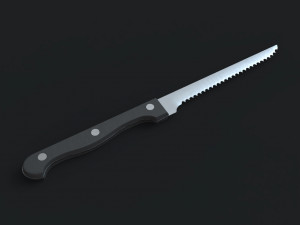 steak knife 3D 모델