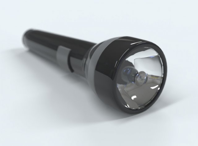 torch 3D Model .c4d .max .obj .3ds .fbx .stl .blend 
