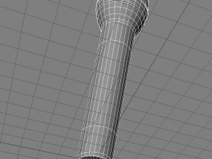 मशाल 3D मॉडल