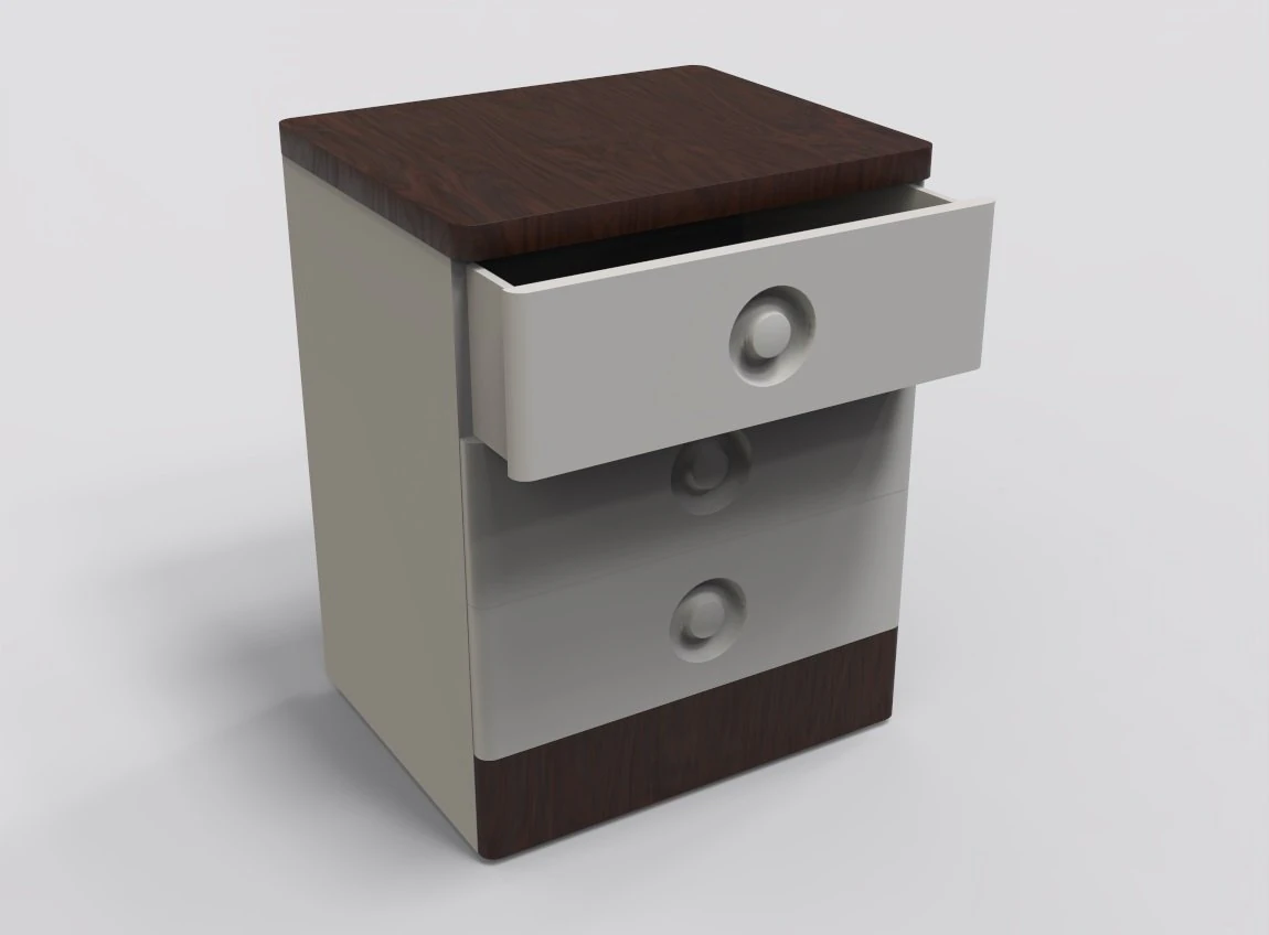 chest of drawers 3D Model .c4d .max .obj .3ds .fbx .stl .blend 