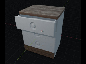 chest of drawers 3Dモデル