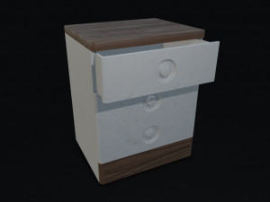 chest of drawers 3Dモデル