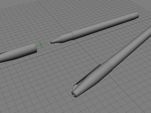pen highlighter Modèle 3D