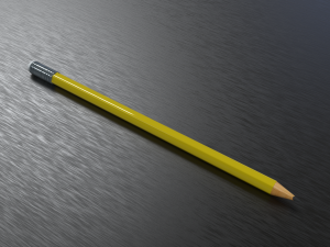wooden pencil Modelo 3D